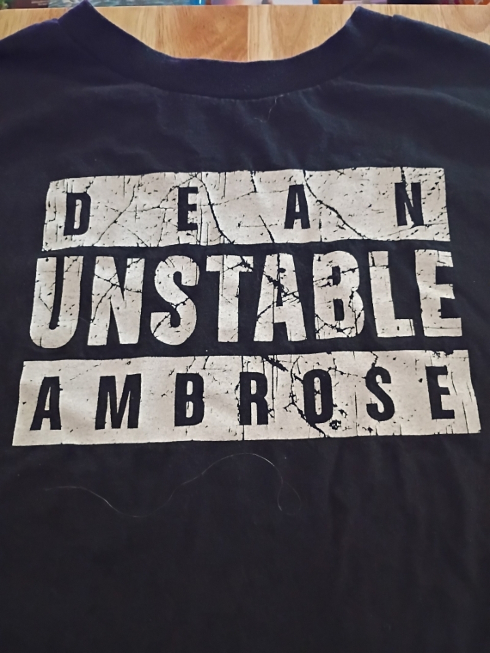 WWE - Dean Ambrose "Unstable" AEW Is John Moxley - 4X T-Shirt - OOP